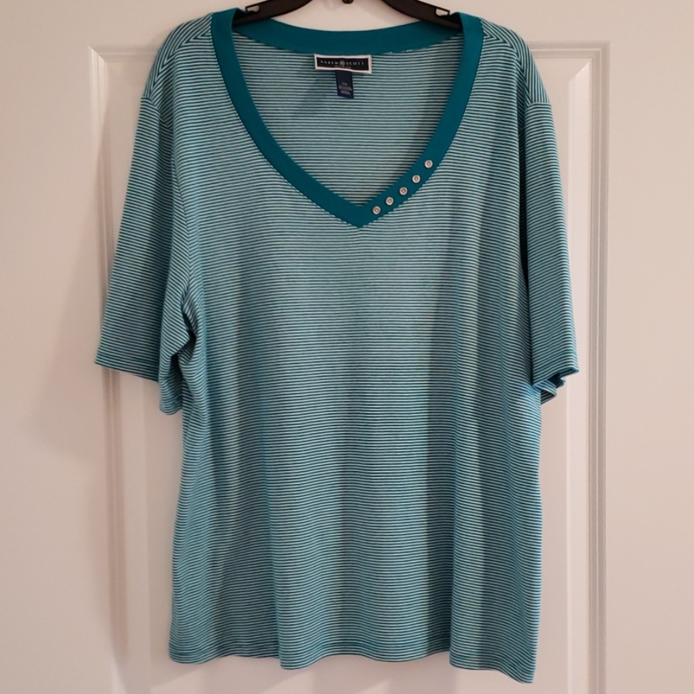 Karen Scott Tshirt Plus Size